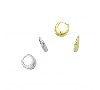 Bubble Hoop Earrings