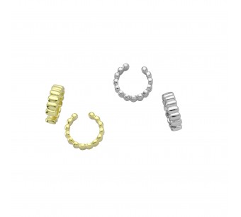 Wavy Hoop Earrings