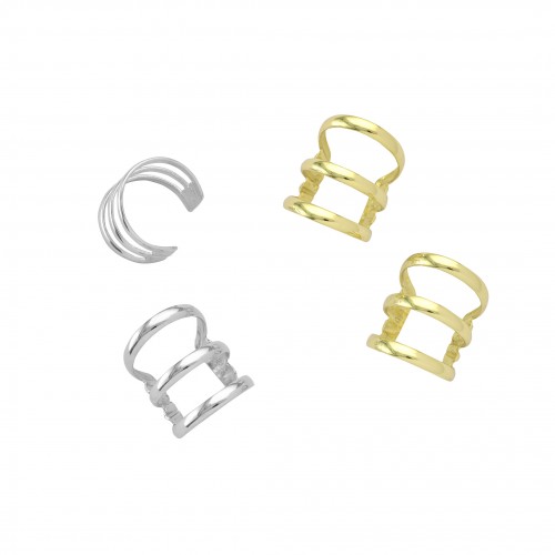 Triple Hoop Earrings