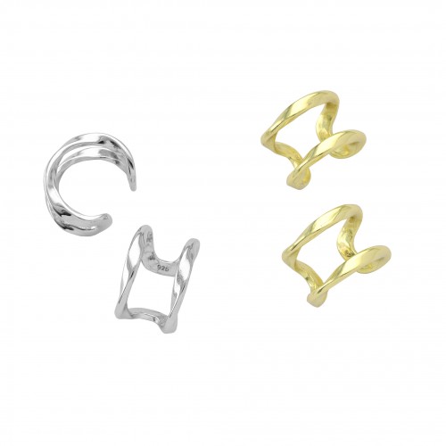 Twisted Hoop Earrings