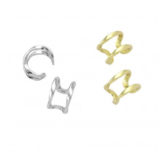 Twisted Hoop Earrings