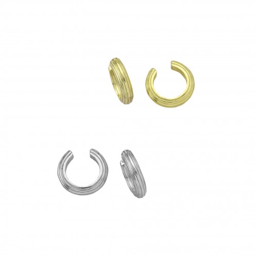 Hoop Earrings with Engraving