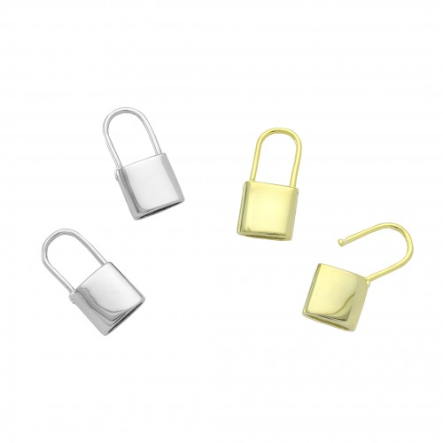Padlock Earrings