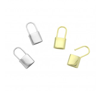 Padlock Earrings