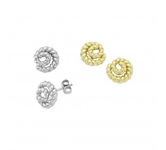 Spiral - Rope Earrings