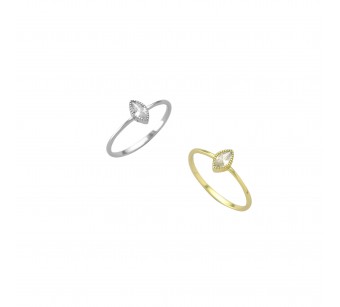 Δαχτυλίδι Βεράκι Μονόπετρο