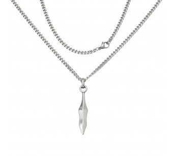 Wavy Dagger Necklace