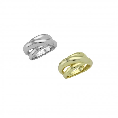 Wide Wavy Ring